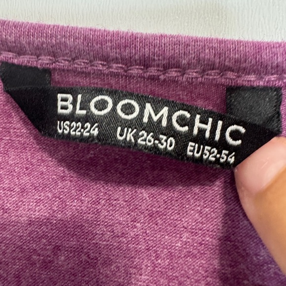 Bloomchic Wrap Top Pink - Picture 6 of 9